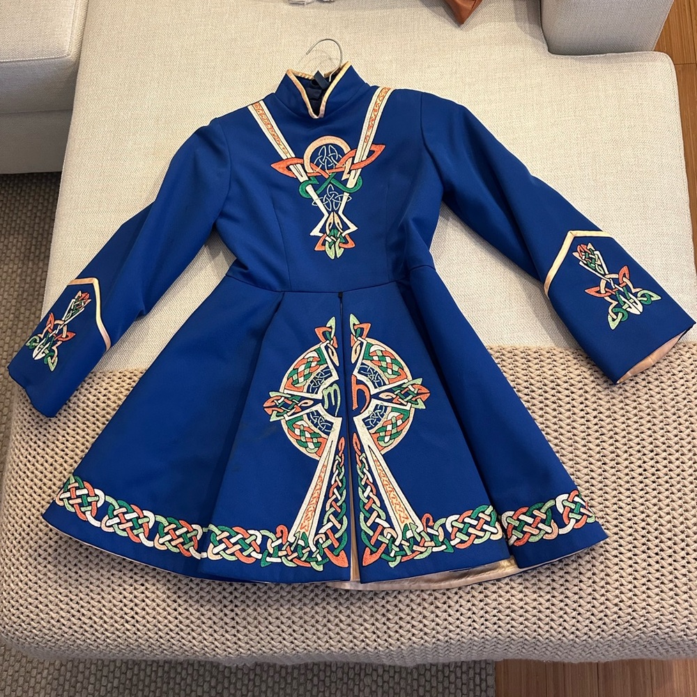 Girls Irish Feis Dance Competition Dress